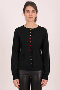 Etheme Cashmere  Reversible Sweater with Button