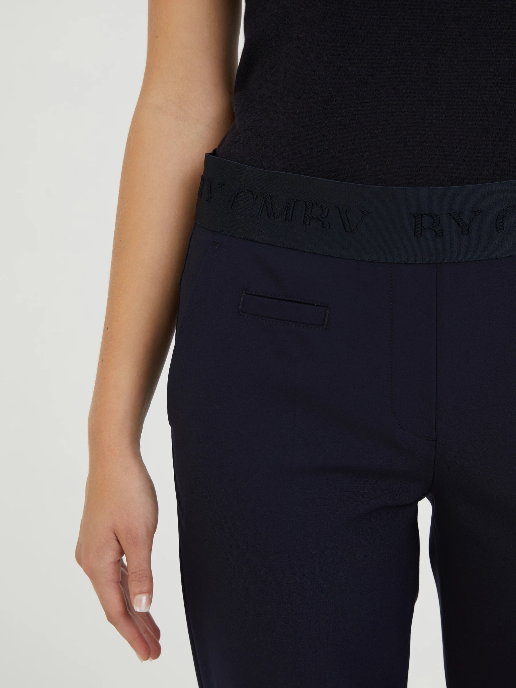 Cambio pant in Navy Kim