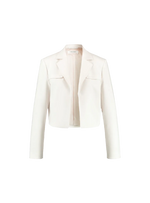 Load image into Gallery viewer, Gerry Weber Cropper Blazer in White
