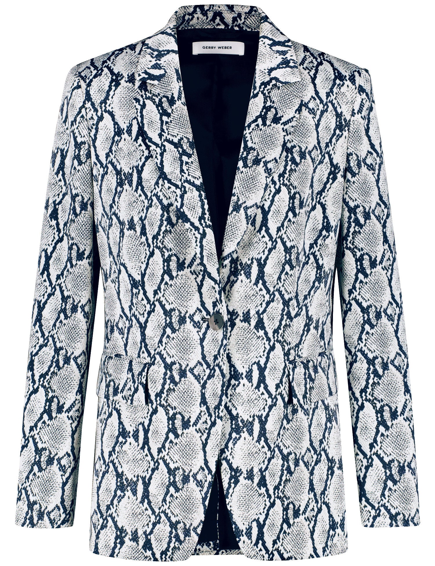 Gerry Weber blazer with a snakeskin pattern