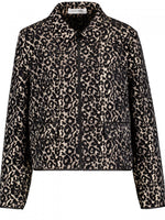 Load image into Gallery viewer, Gerry Weber Camel Black Knitted Jacket
