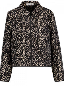 Gerry Weber Camel Black Knitted Jacket Optionsforher