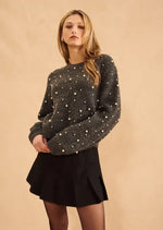 Load image into Gallery viewer, John &amp; Jenn Sweater with Pearls Augustus
