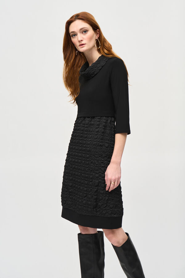 Joseph Ribkoff Cowl Neck Pencil Dress