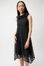 Load image into Gallery viewer, Joseph Ribkoff Knee-length Polka Dot Dress
