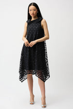 Load image into Gallery viewer, Joseph Ribkoff Knee-length Polka Dot Dress

