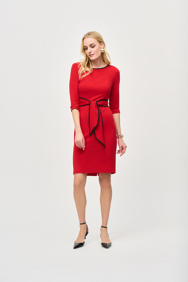 Joseph Ribkoff Knotted Mini Pencil Dress