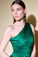 Load image into Gallery viewer, Joseph Ribkoff Emerald Green Evening Dress
