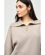 Load image into Gallery viewer, Joseph Ribkoff Sweater with zipper
