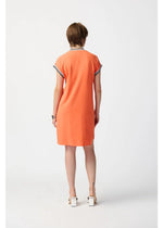 Load image into Gallery viewer, Joseph Ribkoff Orange Jersey Dress
