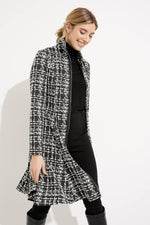Load image into Gallery viewer, Joseph Ribkoff Check Flare Jacket
