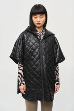 Load image into Gallery viewer, Joseph Ribkoff Hooded Quilted Puffer Jacket
