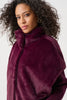 Joseph Ribkoff Faux Fur Funnel-neck Vest