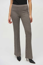 Load image into Gallery viewer, Joseph Ribkoff Flare Fit Trousers In Houndstooth
