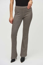 Load image into Gallery viewer, Joseph Ribkoff Flare Fit Trousers In Houndstooth
