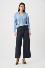 Load image into Gallery viewer, Joseph Ribkoff Lurex Boucle Wide-leg Pants
