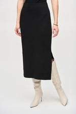 Load image into Gallery viewer, Joseph Ribkoff Minimalist High-rise Midi Skirt
