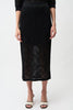 Joseph Ribkoff Open Stitch Pencil Skirt