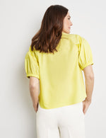 Load image into Gallery viewer, Gerry Weber Yellow Cotton Blouse
