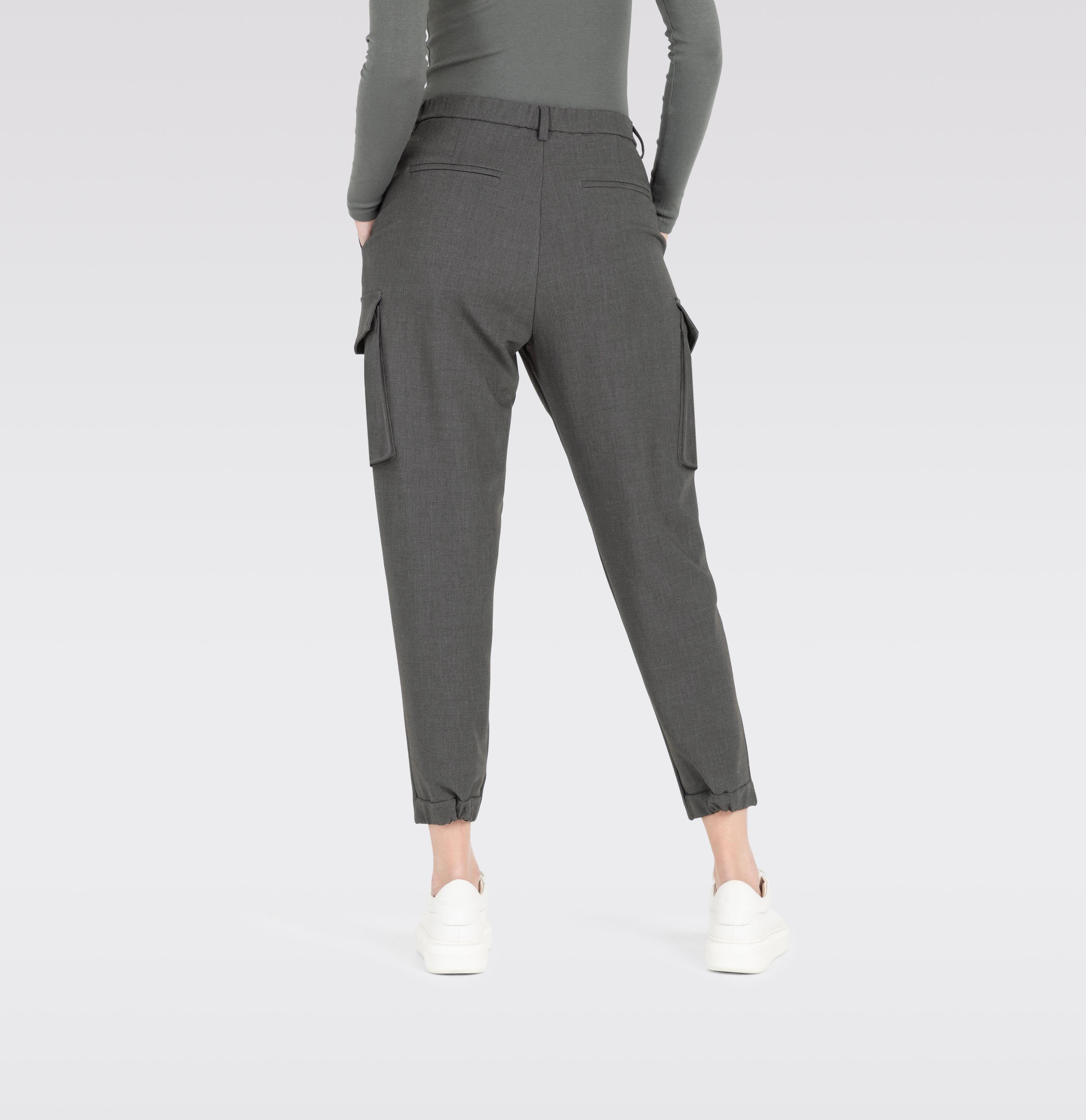 Mac Cargo pant Rahel in Glen check