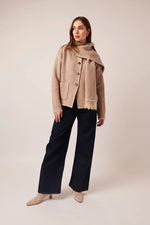 Load image into Gallery viewer, Line  Cardigan Kingsly in Soft Mink
