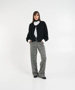Load image into Gallery viewer, Cambio Pant Ava Black/White Glencheck
