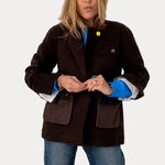 Load image into Gallery viewer, Kerri Rosenthal Love Brigade Barn Blazer
