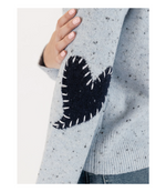 Load image into Gallery viewer, Lyle &amp; Luxe Blue sweater with fleck Philippa
