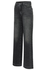 Load image into Gallery viewer, Mac WIDE GALON BLACK AUTHENTIC STRETCH DENIM
