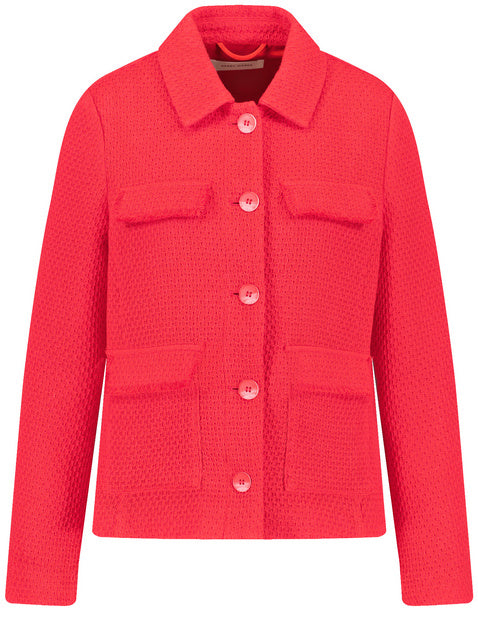 Gerry Weber Red 4 Pocket Blazer