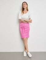 Load image into Gallery viewer, Gerry Weber Pink Cotton Skirt
