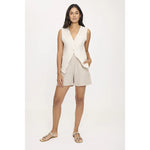 Load image into Gallery viewer, Pistache Linen Vest
