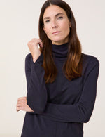 Load image into Gallery viewer, Gerry Weber Turtleneck Sweater in Navy
