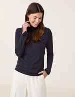 Load image into Gallery viewer, Gerry Weber Turtleneck Sweater in Navy
