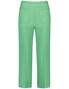 Gerry Weber Pull on Trouser in Bright Apple