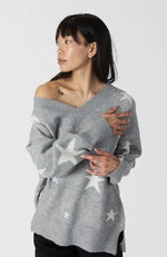 Load image into Gallery viewer, Lyle &amp; Luxe V-Neck Sweater Shelly
