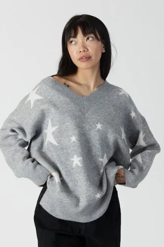 Lyle & Luxe V-Neck Sweater Shelly