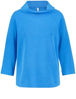 Load image into Gallery viewer, Gerry Weber Soft Cowl Neck Top with 3/4 Sleeves
