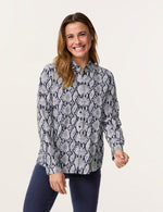 Load image into Gallery viewer, Gerry Weber Snake Print Blouse
