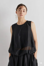 Load image into Gallery viewer, Meimeij Sleeveless top with Elastic waist
