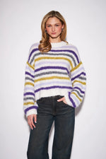 Load image into Gallery viewer, John &amp; Jenn Striped Sweater
