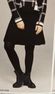Sarah Pacini Black Skirt