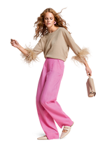 Load image into Gallery viewer, Riani Wide Leg Linen pants
