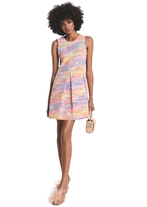 Riani  Rainbow Tweed Dress
