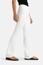 Load image into Gallery viewer, Cambio Crotchet white pant Flower
