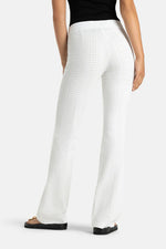 Load image into Gallery viewer, Cambio Crotchet white pant Flower
