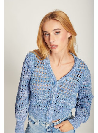 Line Crochet Cardigan – Optionsforher