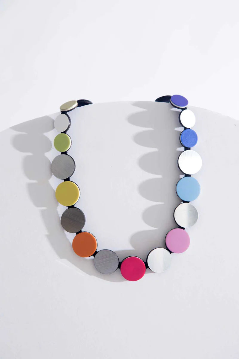 Iskin Colour Circle Necklace