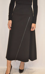 Load image into Gallery viewer, Sarah Pacini Flare Jersey Skirt
