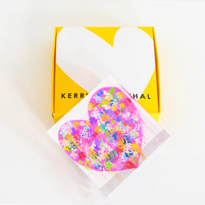 Kerri Rosenthal You Give Me Butterflies Block of Love